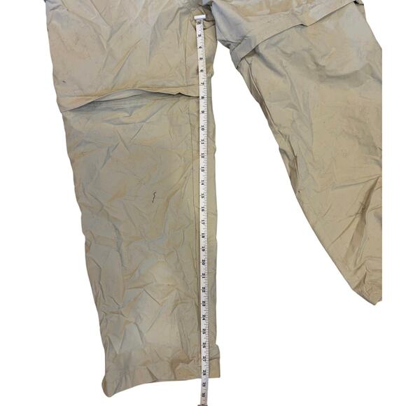 Men's Guide Series Pants Khaki Convertible Zip Off Cargo Hiking Size 44x30 - Picture 9 of 9